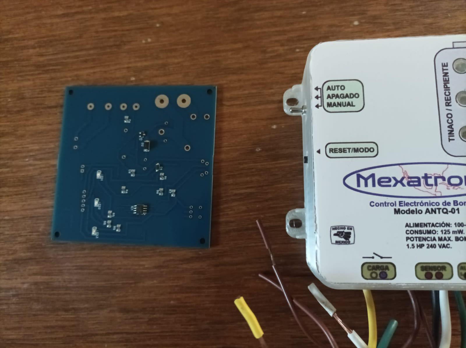 Emsamblando un control o electronivel Mexatronic